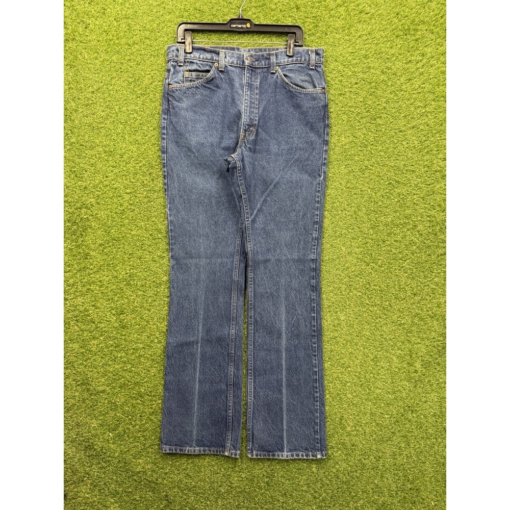 Levis 517 Orange Tab Jeans Mens 36x36 Bootcut Made in USA 1984 Workwear 80s